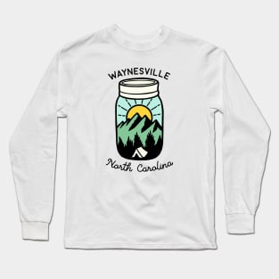 Waynesville North Carolina Tourist Souvenir Long Sleeve T-Shirt